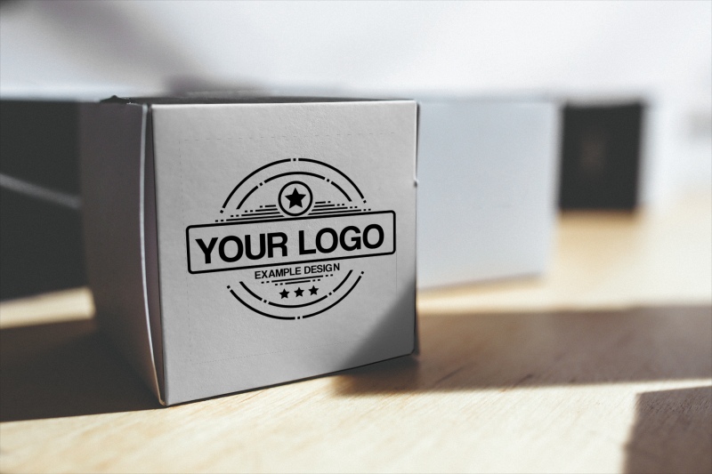 Your logo on product packaging